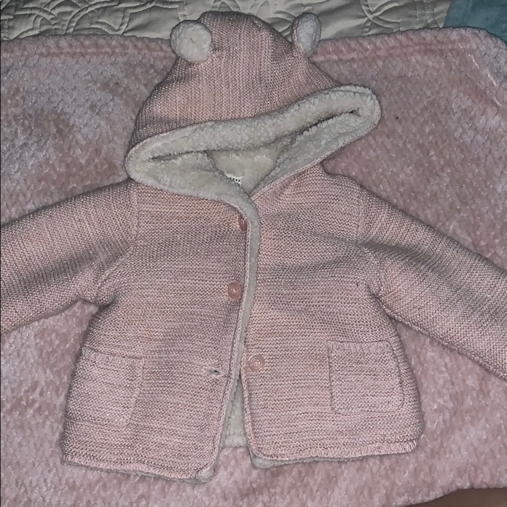 Gap sweater pink 6-12